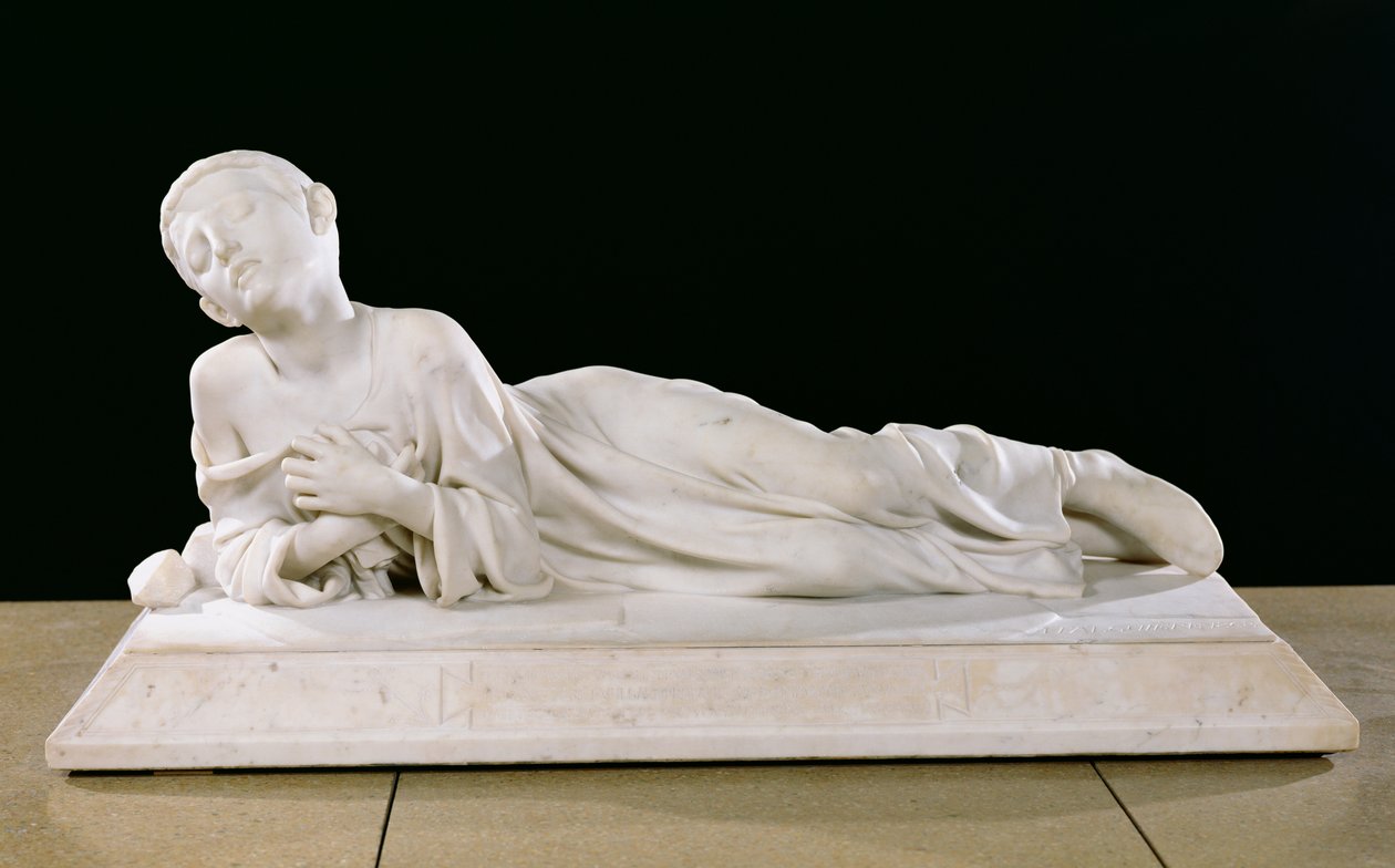 Tarcisius, christelijke martelaar, 1868 door Jean Alexandre Joseph Falguiere