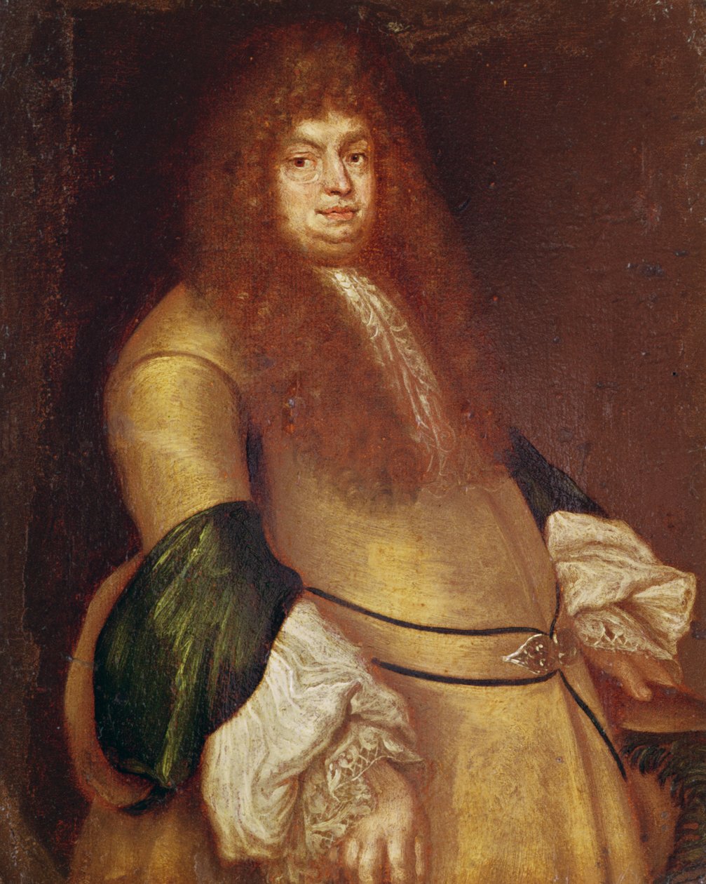 Portret van Antoine de la Roque, c.1721 door Jean Antoine Watteau