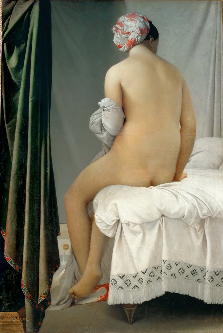 De badende Valpinçon door Jean Auguste Dominique Ingres