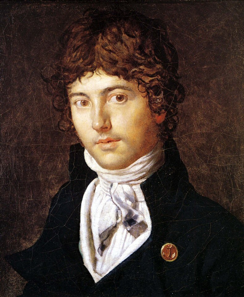 Portret van Pierre-François Bernier door Jean Auguste Dominique Ingres