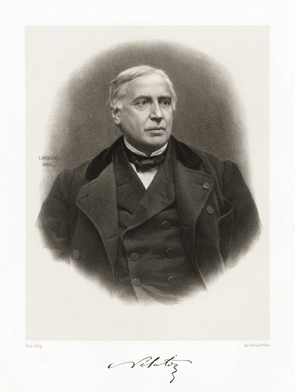 Auguste Nélaton door Jean Baptiste Adolphe Lafosse