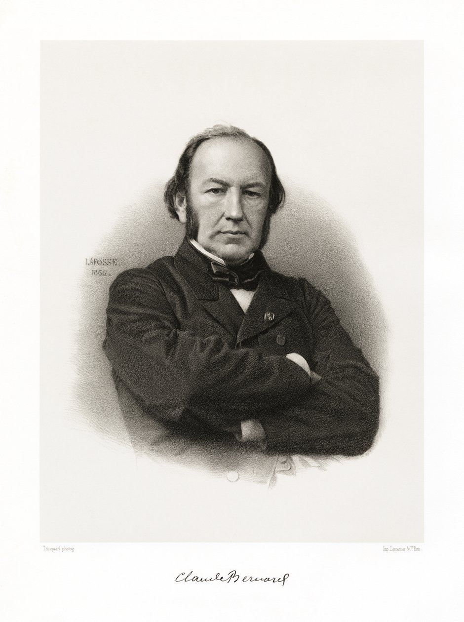 Claude Bernard door Jean Baptiste Adolphe Lafosse