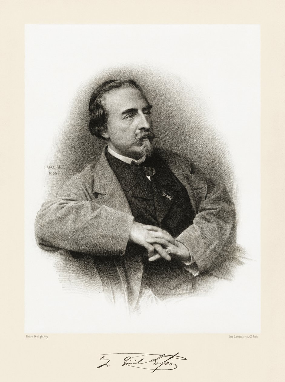 Jacques Émile Lafon, 1865-66 door Jean Baptiste Adolphe Lafosse