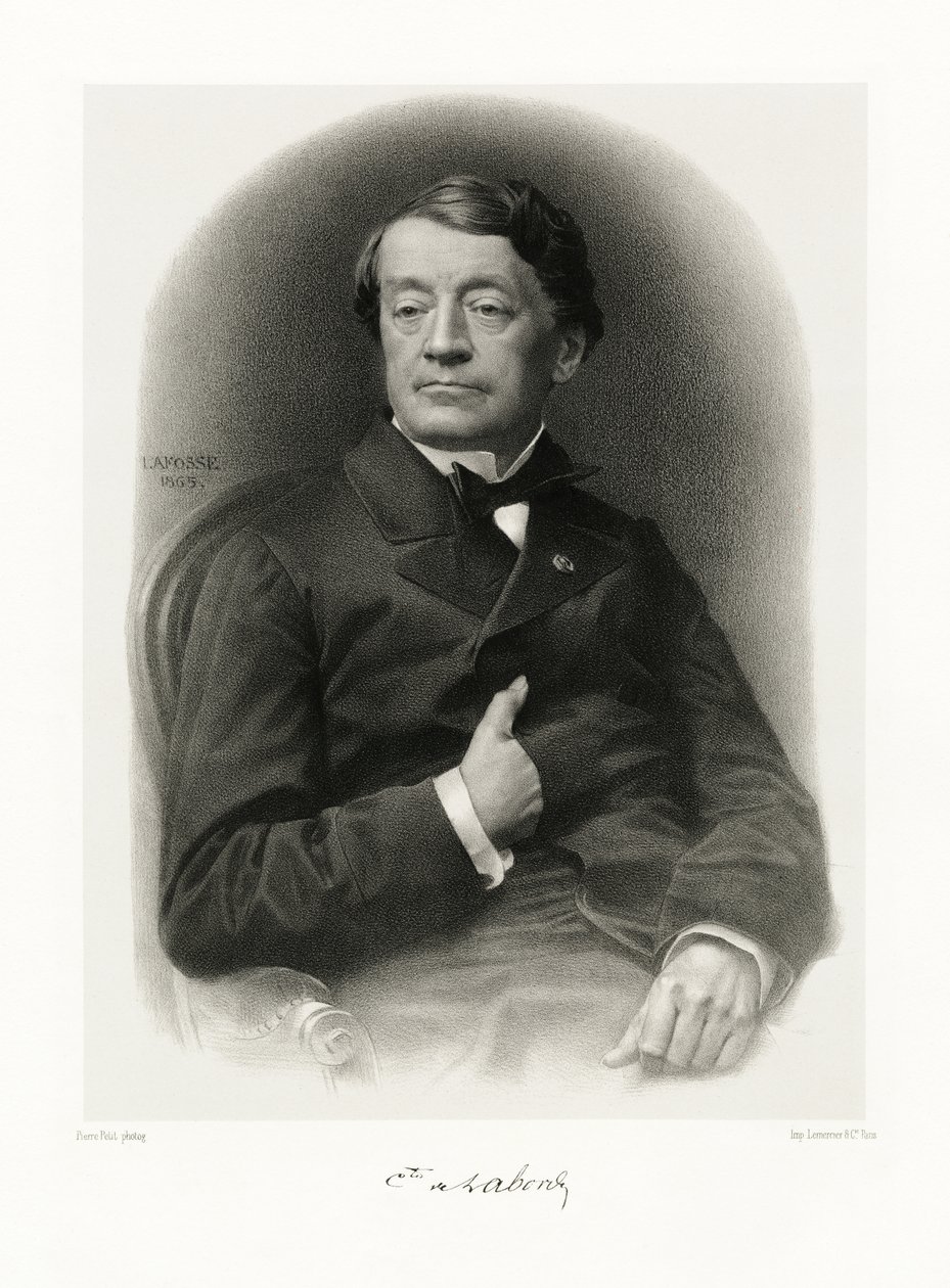Léon de Laborde door Jean Baptiste Adolphe Lafosse