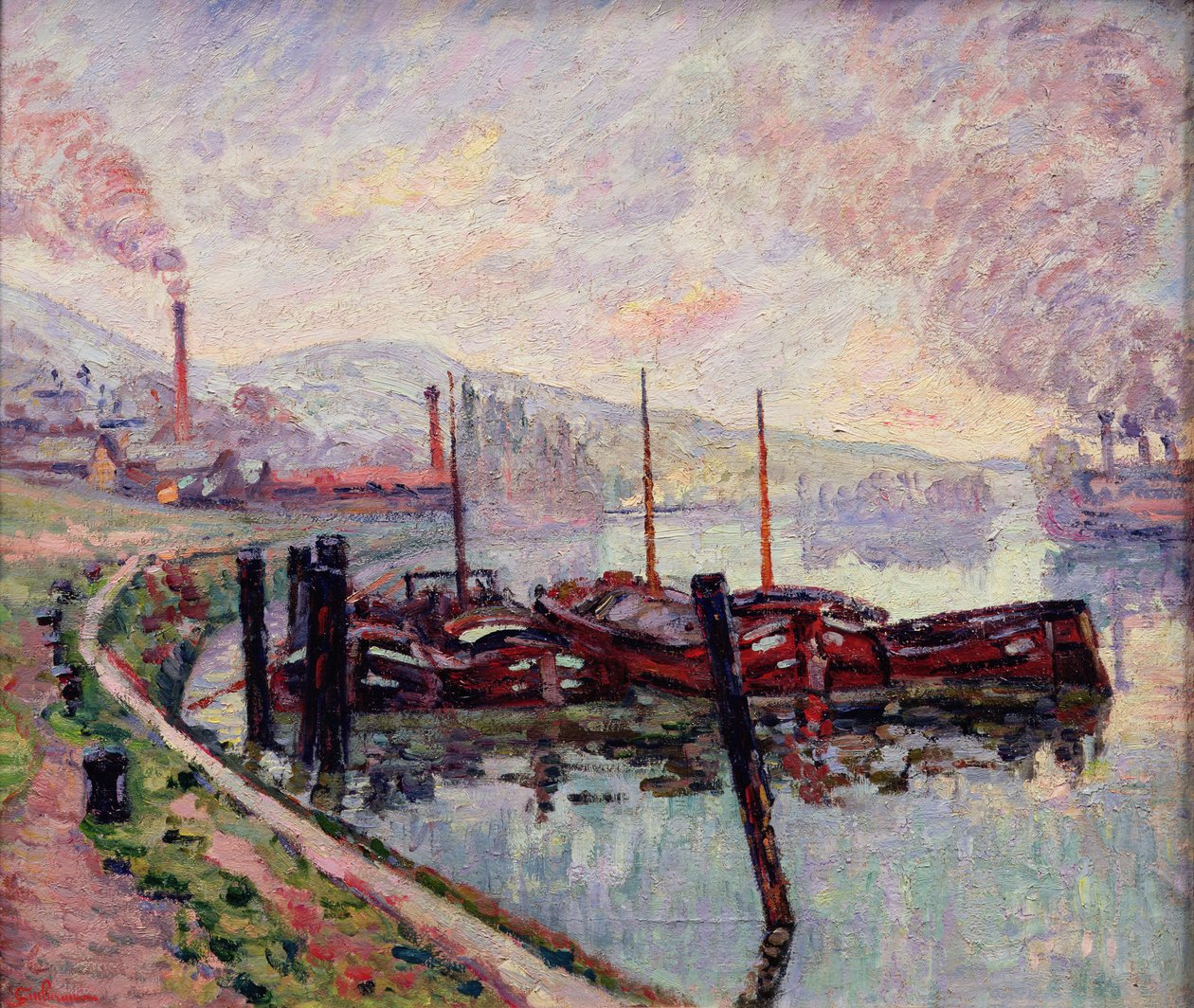 Kolenschepen door Jean Baptiste Armand Guillaumin