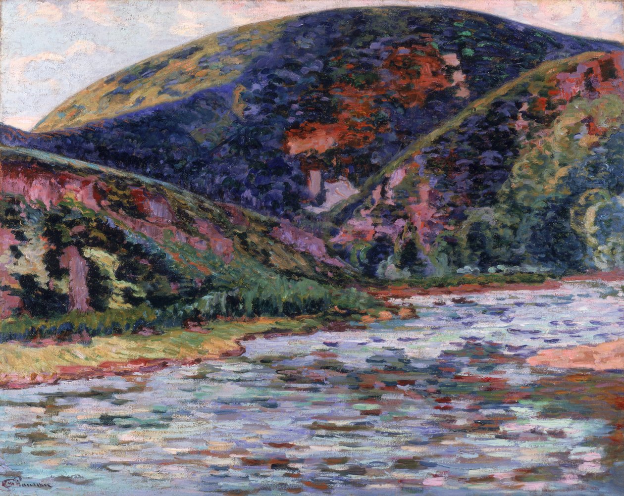 De Creuse in de zomer, 1895 door Jean Baptiste Armand Guillaumin