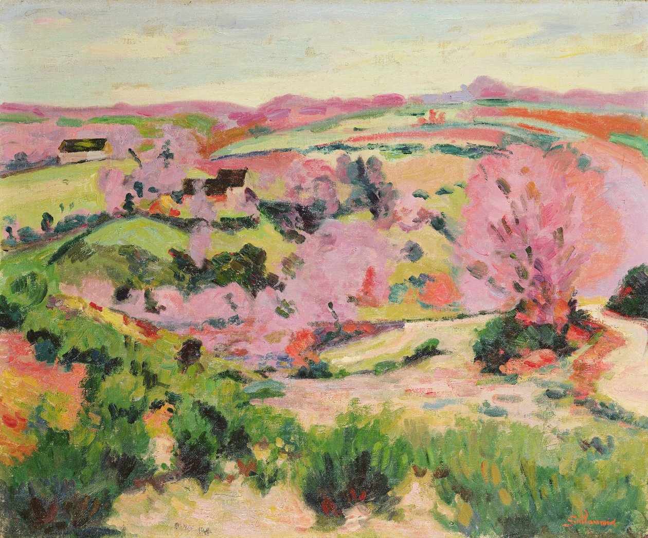 Vallei van de Sedelle, 1916 door Jean Baptiste Armand Guillaumin