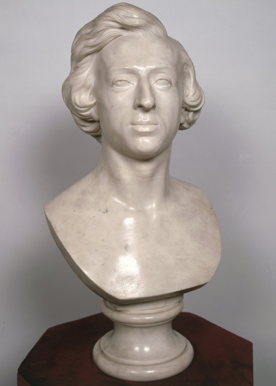 Buste van Frederic Chopin (1810-49), 1849 (marmer) door Jean Baptiste Auguste Clesinger