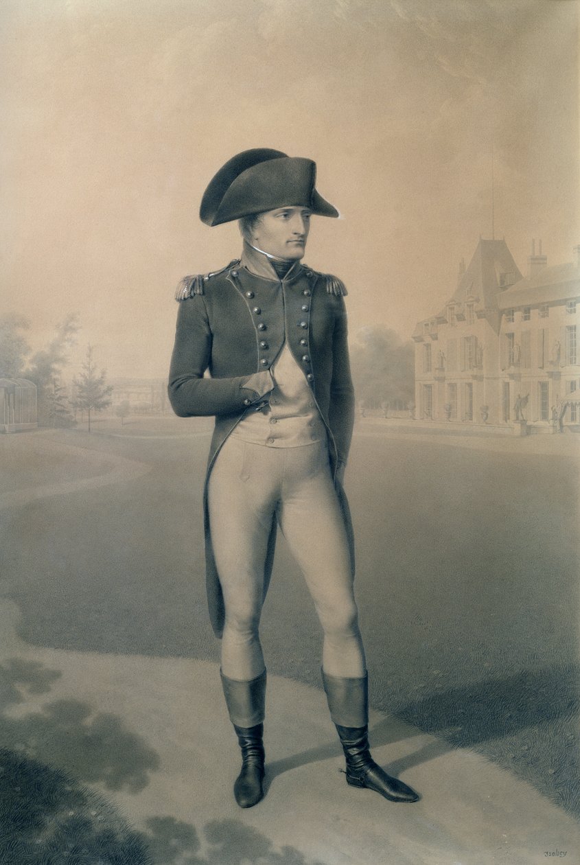 Napoleon Bonaparte Eerste Consul in Malmaison, uit 