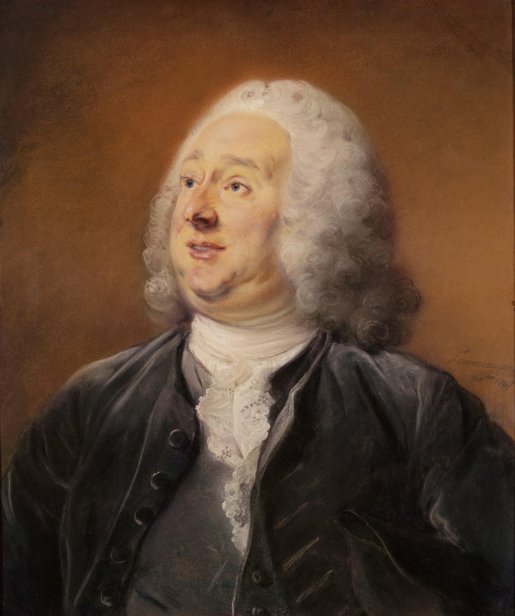 Graaf de Bastard, 1747 door Jean Baptiste Perronneau