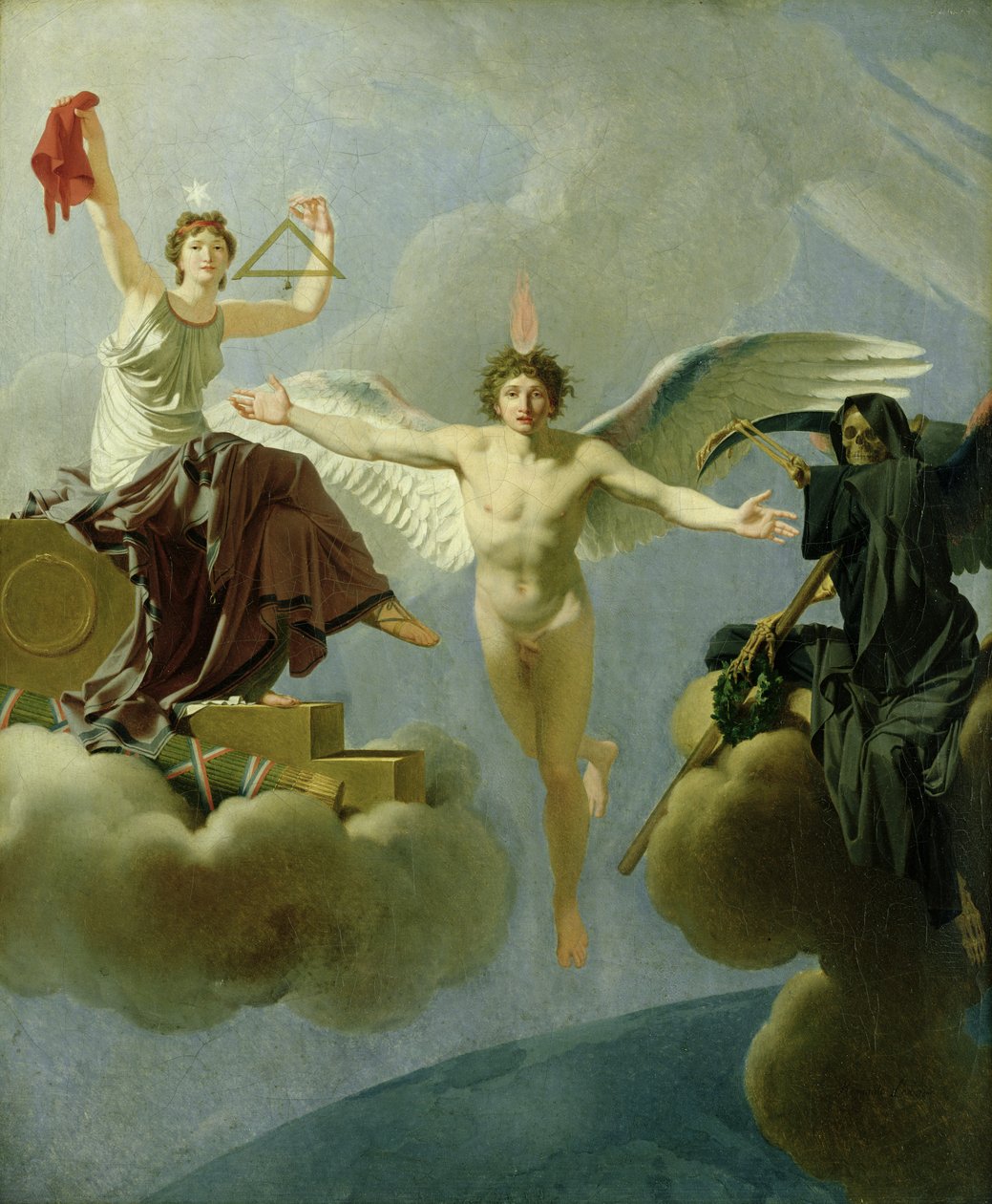 Vrijheid of Dood, 1794-95 door Jean Baptiste Regnault