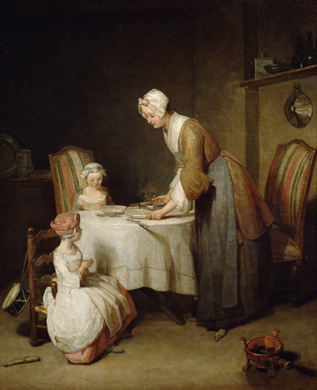 De Genade door Jean Baptiste Simeon Chardin