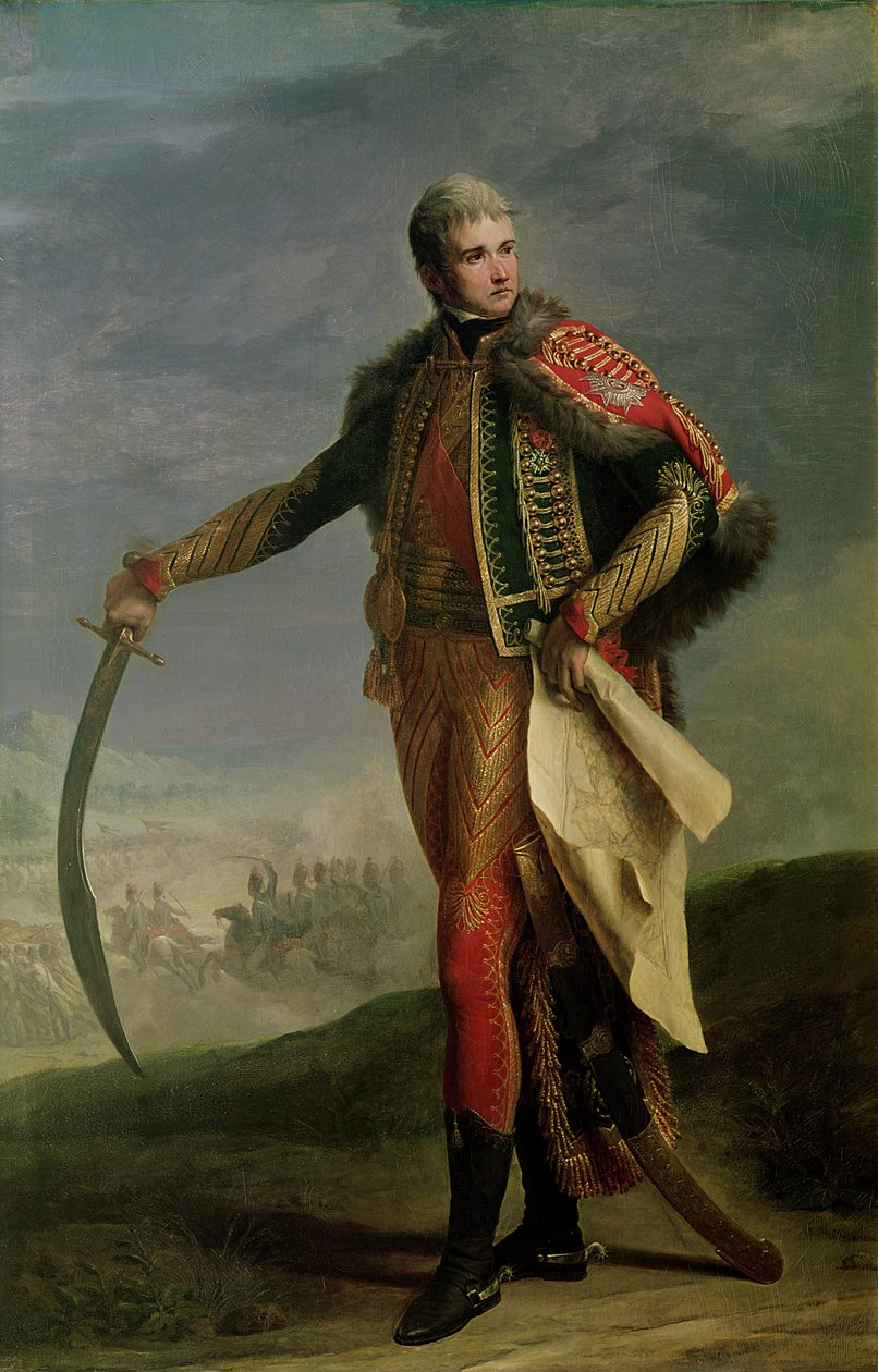 Portret van Jean Lannes (1769-1809) Hertog van Montebello, 1805-10 door Jean Charles Nicaise Perrin