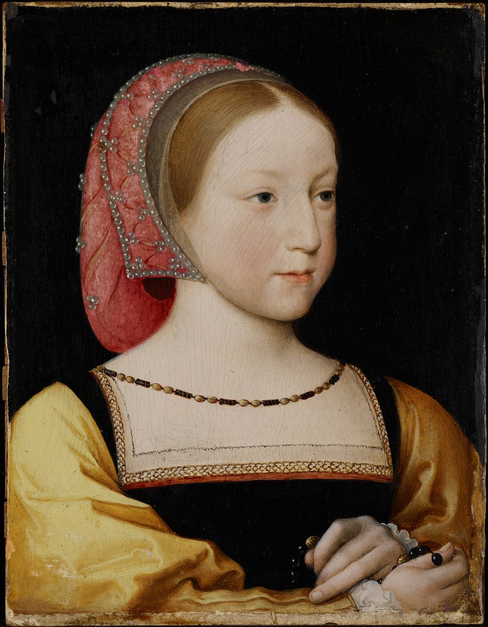 Portret van Charlotte van Frankrijk, c.1522 door Jean Clouet