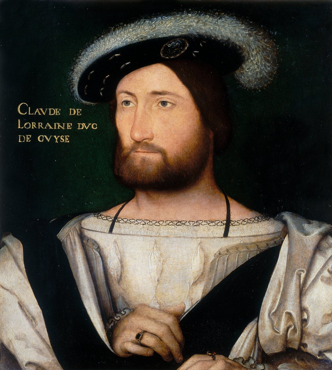 Portret van Claude de Lorraine, Hertog van Guise door Jean Clouet