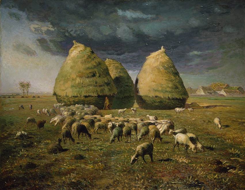 Herfst door Jean Francois Millet