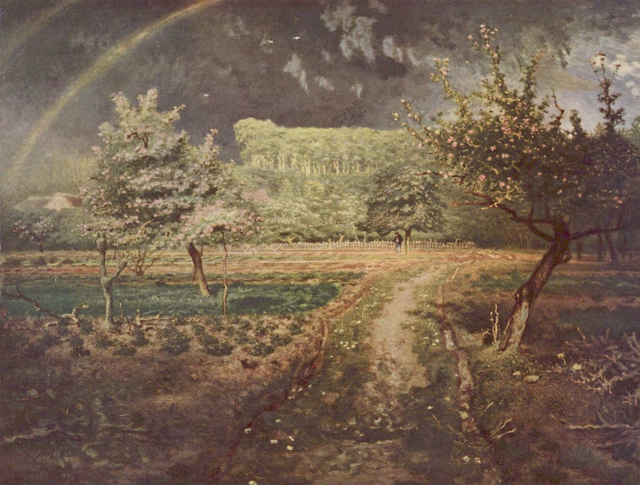 Lente door Jean Francois Millet