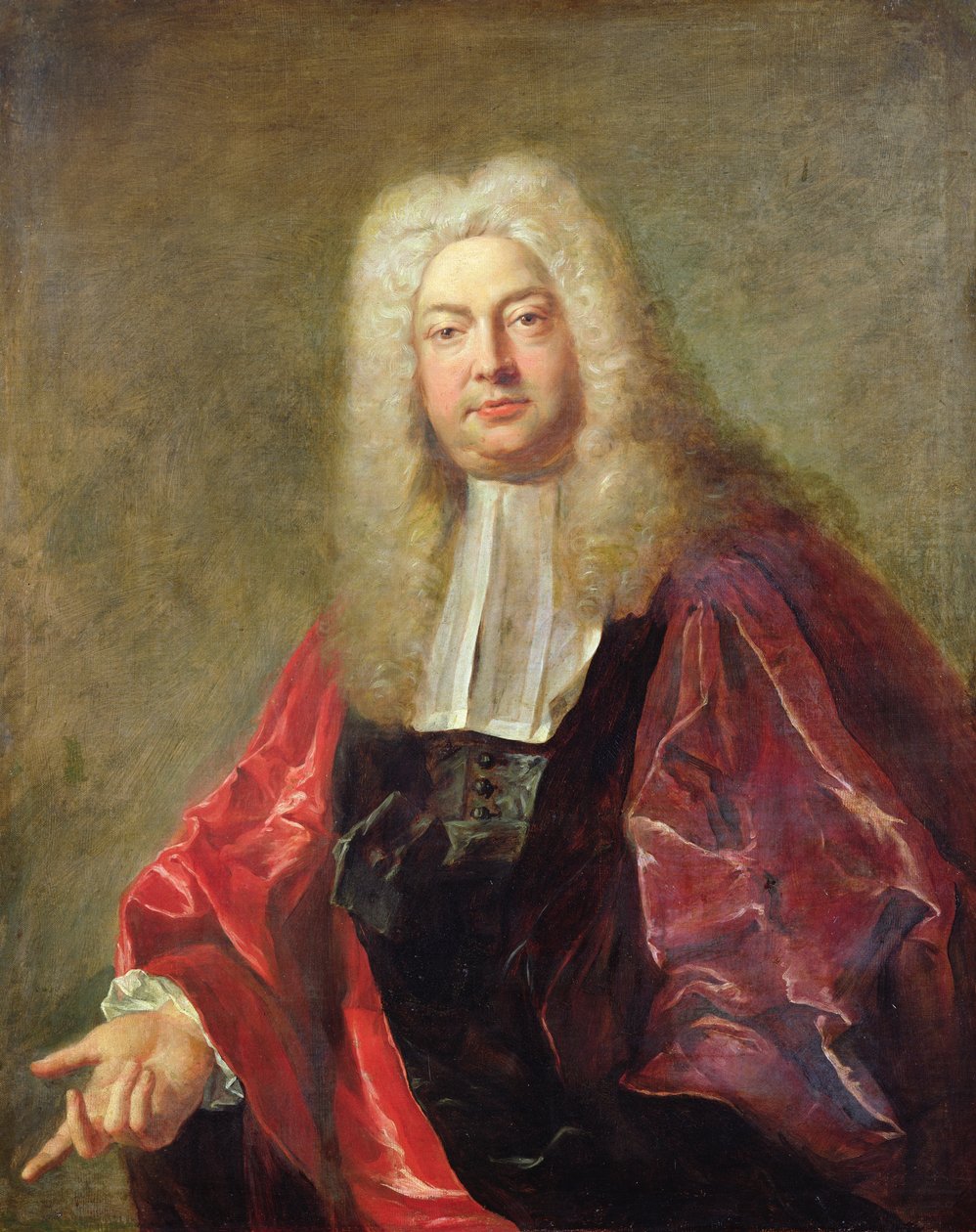 Jean Francois Bouquet, Magistraat van Parijs, 1724 door Jean François de Troy