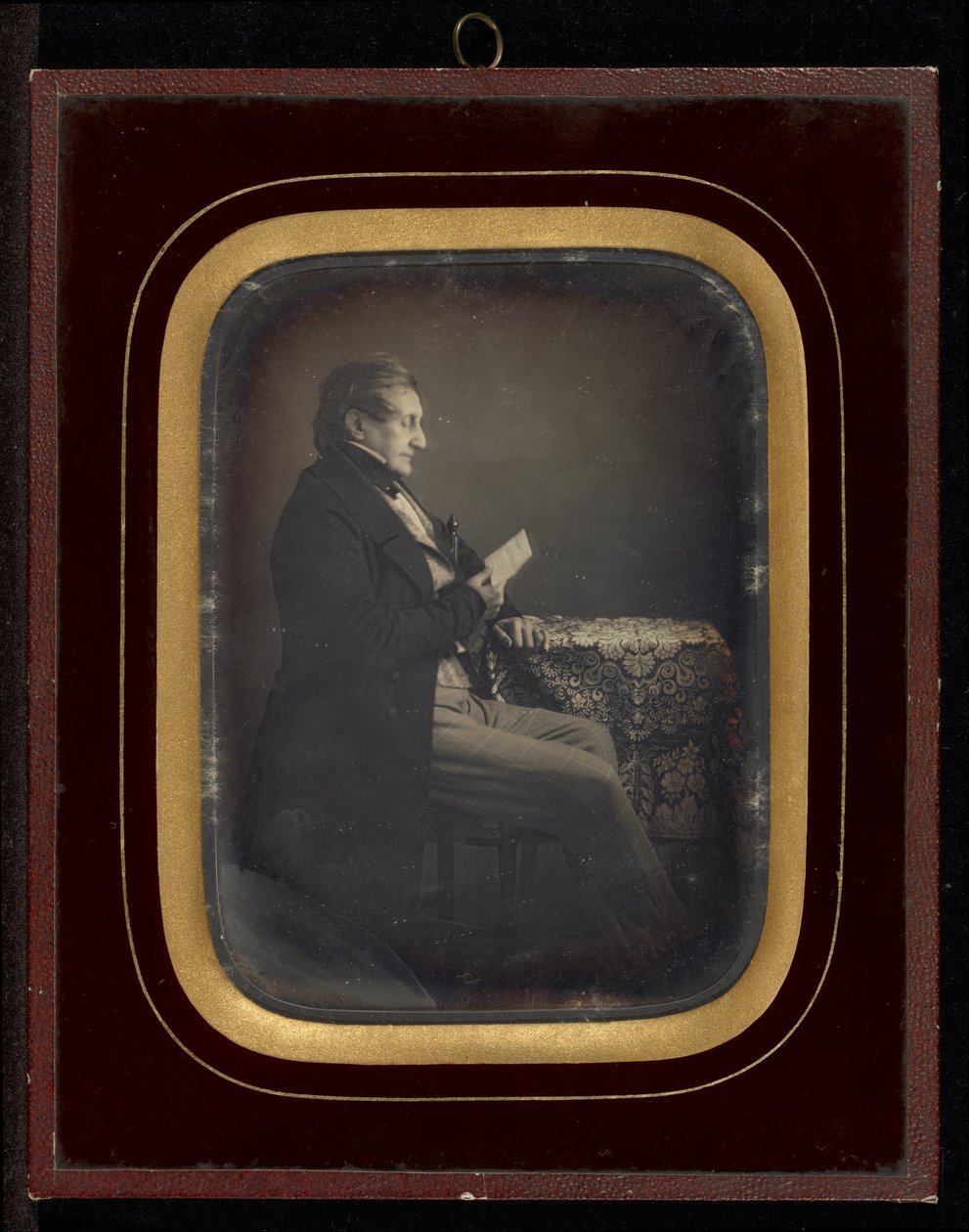 (Zelfportret 2 van Jean-Gabriel Eynard) door Jean Gabriel Eynard