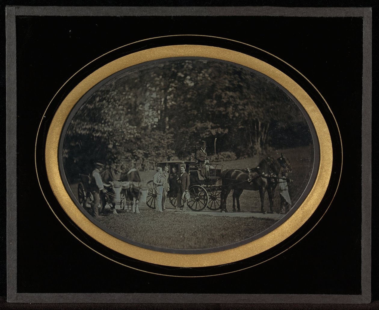 Wegscène door Jean Gabriel Eynard