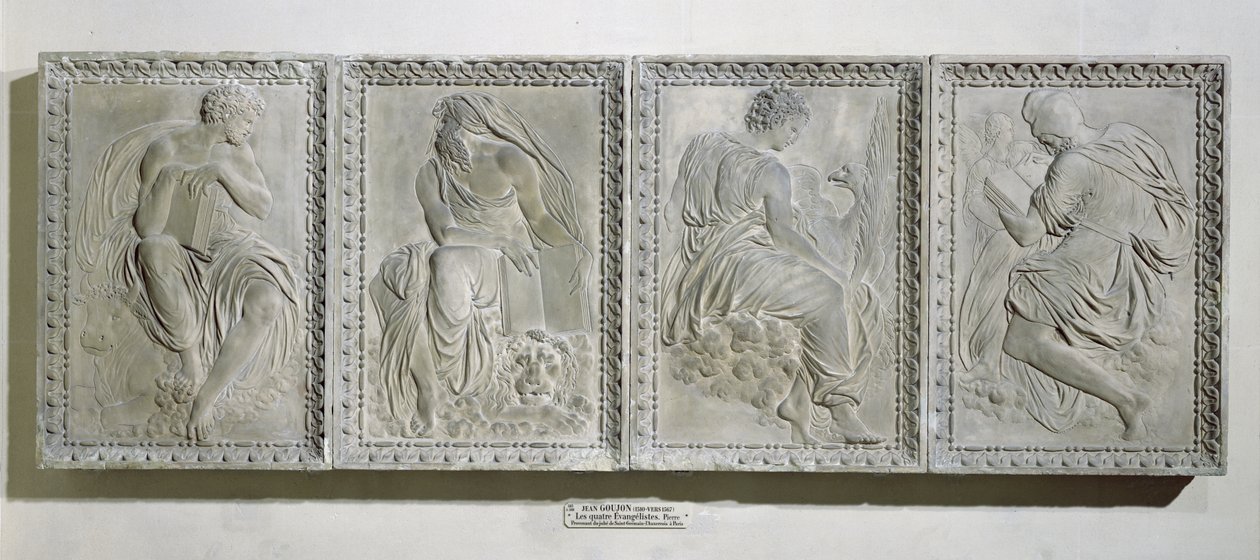 De Vier Evangelisten, van het doksaal van Saint-Germain l