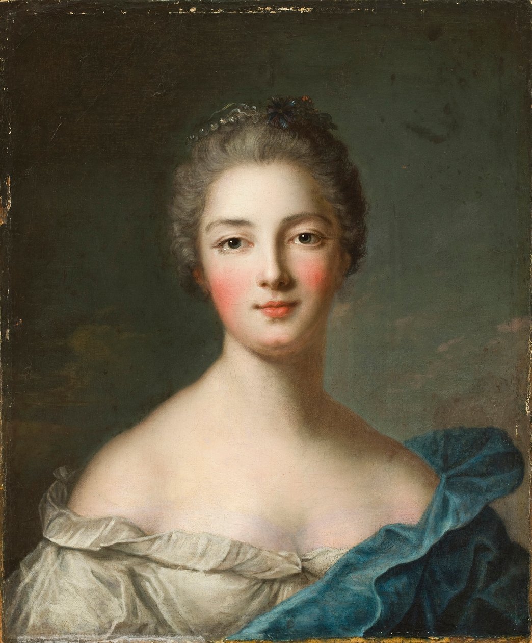 Portret van een Dame, c.1750 door Jean Marc Nattier
