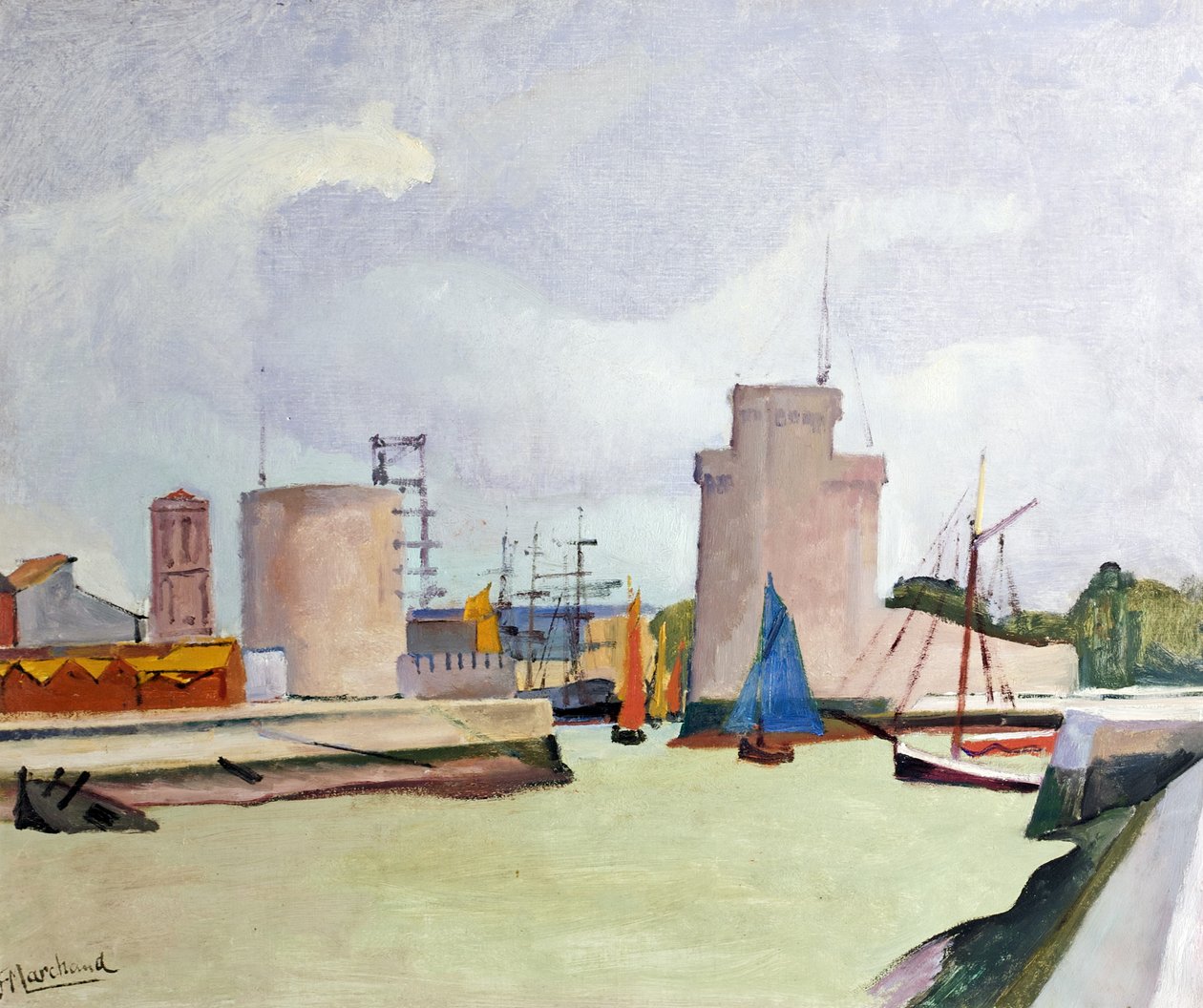 La Rochelle, Frankrijk door Jean Marchand