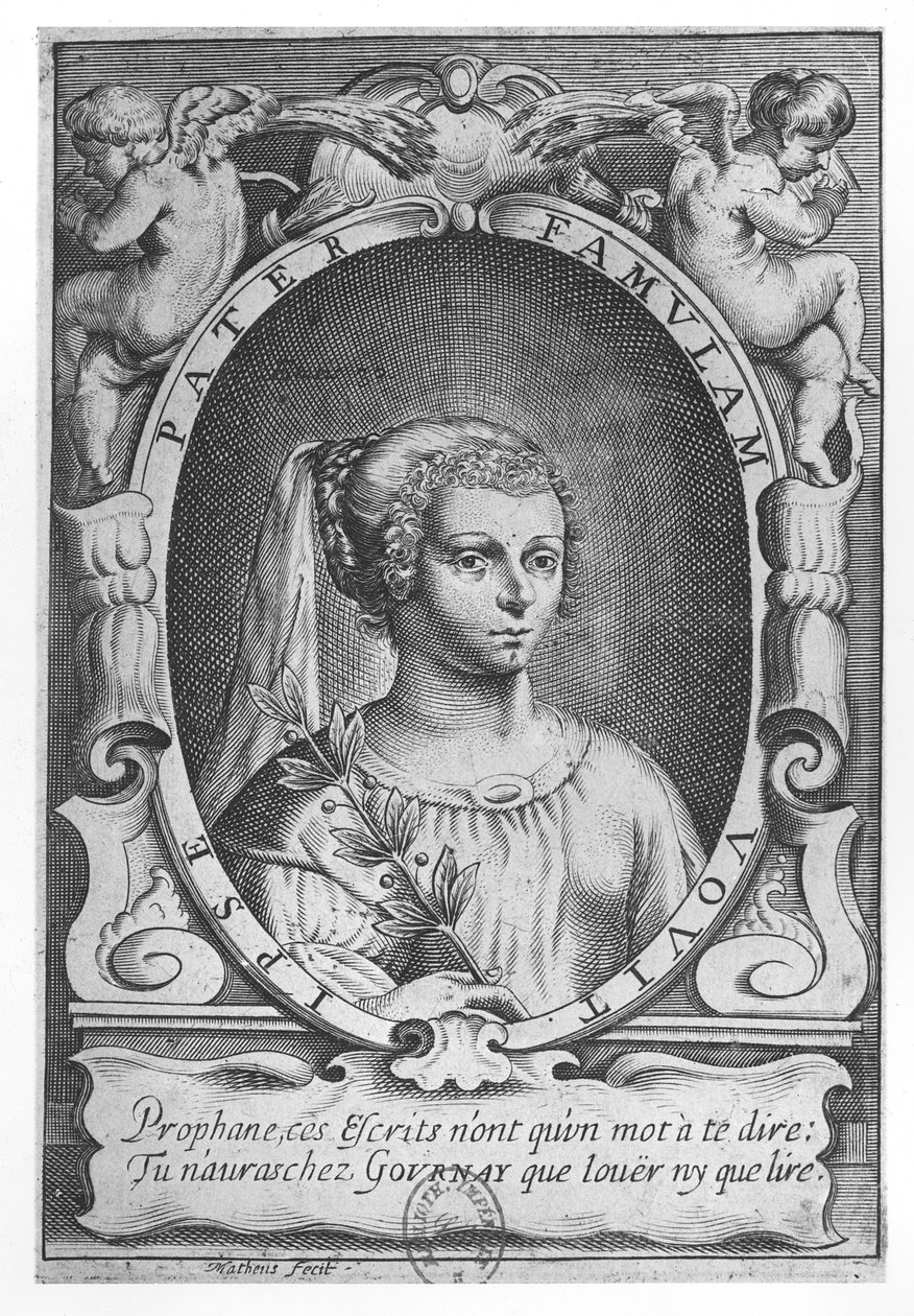 Marie de Gournay door Jean Matheus