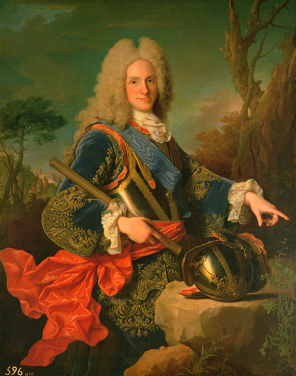 Portret van Filips V (1683-1746) door Jean Ranc
