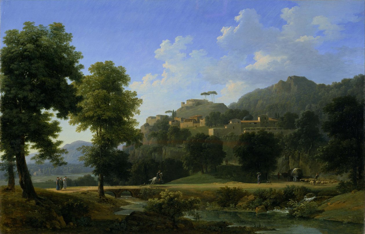 Italiaans landschap (Le Paysage d