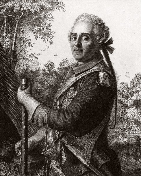 Hermann Moritz Graaf van Saksen door Jean Étienne Liotard
