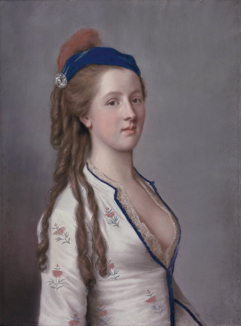 Lady Ann Somerset, Gravin van Northampton door Jean Étienne Liotard