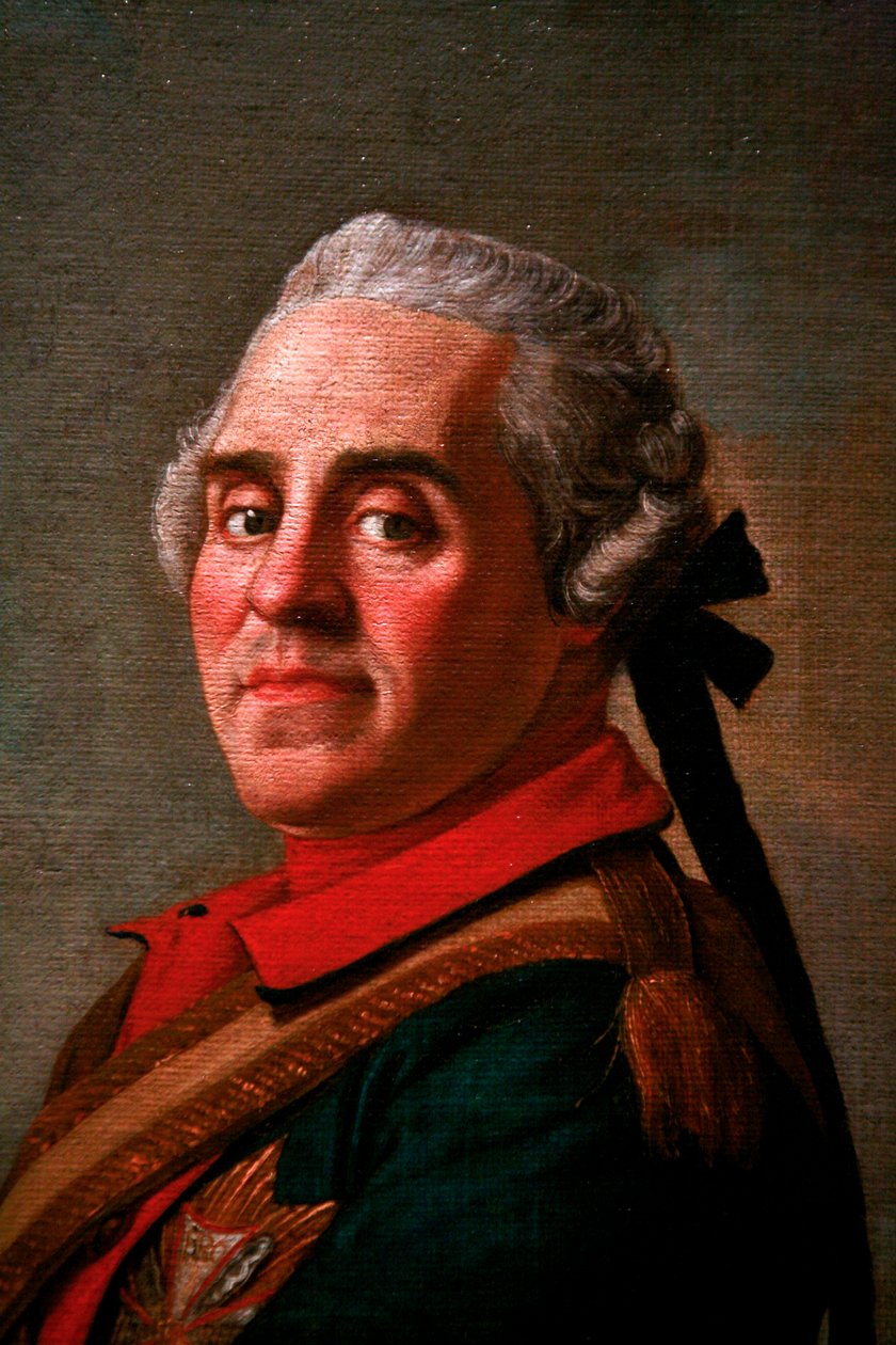 Maurice de Saxe door Jean Étienne Liotard