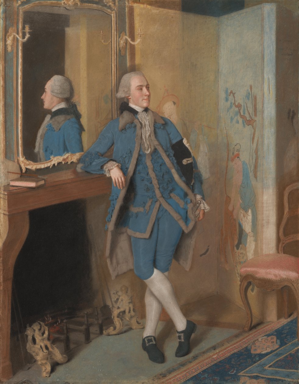 Portret van John, Lord Mountstuart, later 4e Graaf en 1e Markies van Bute door Jean Étienne Liotard