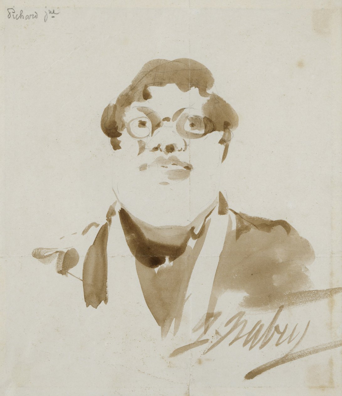 Portret van Pichard door Jean Baptiste Isabey