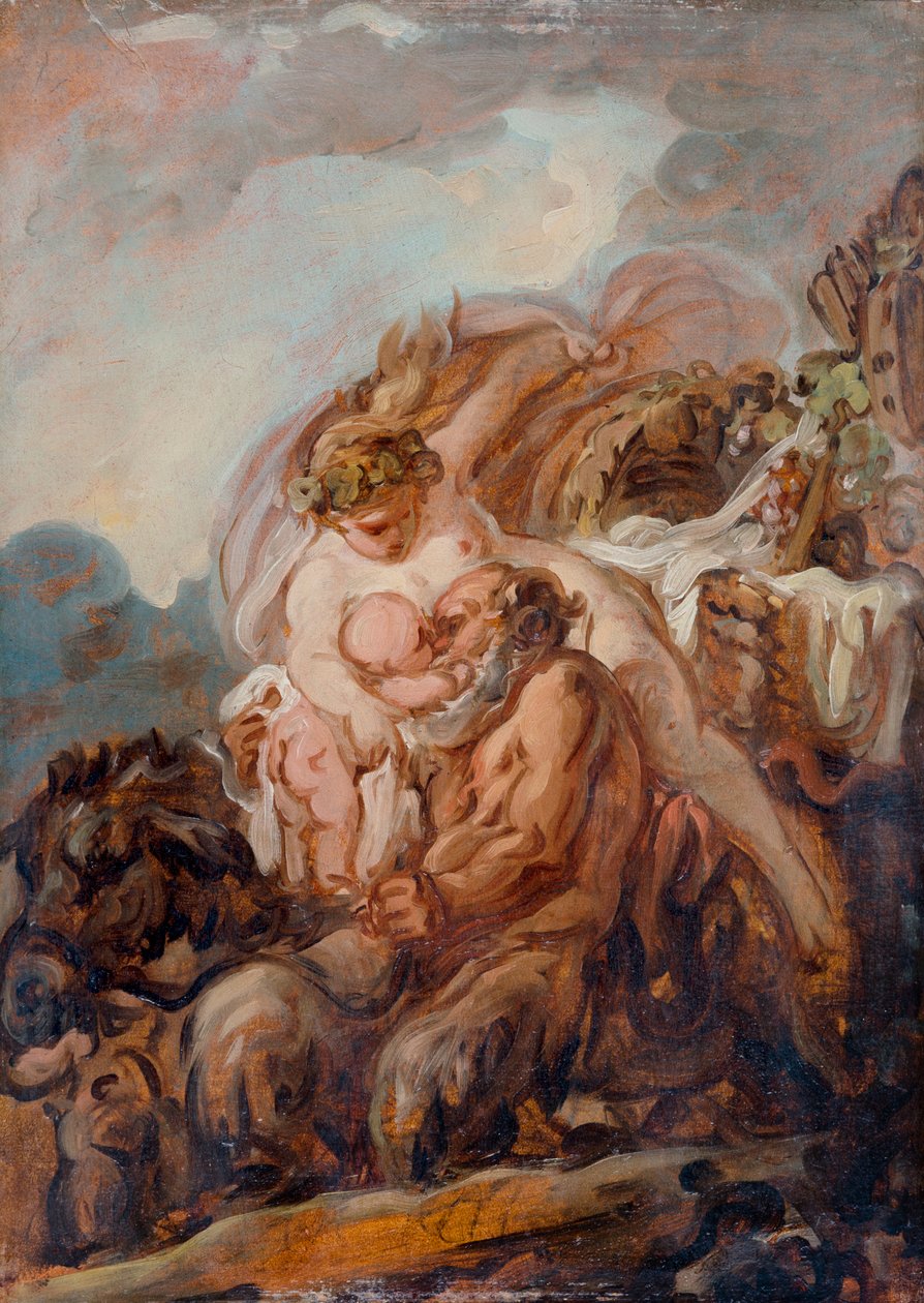 De jeugd van Dionysus door Jean Baptiste Deshays