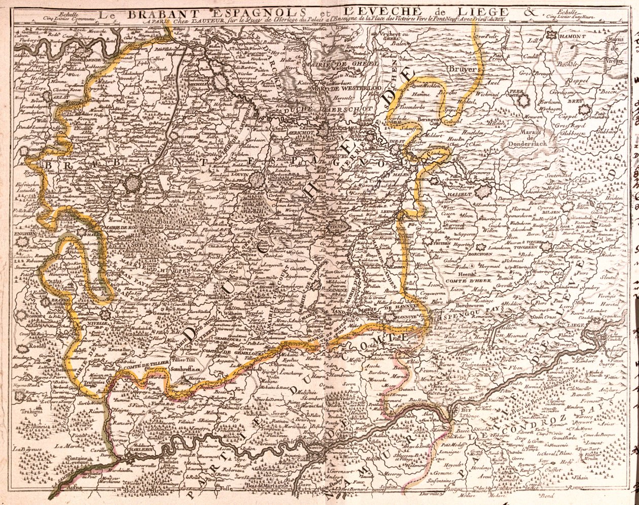 België door Jean Baptiste Nolin
