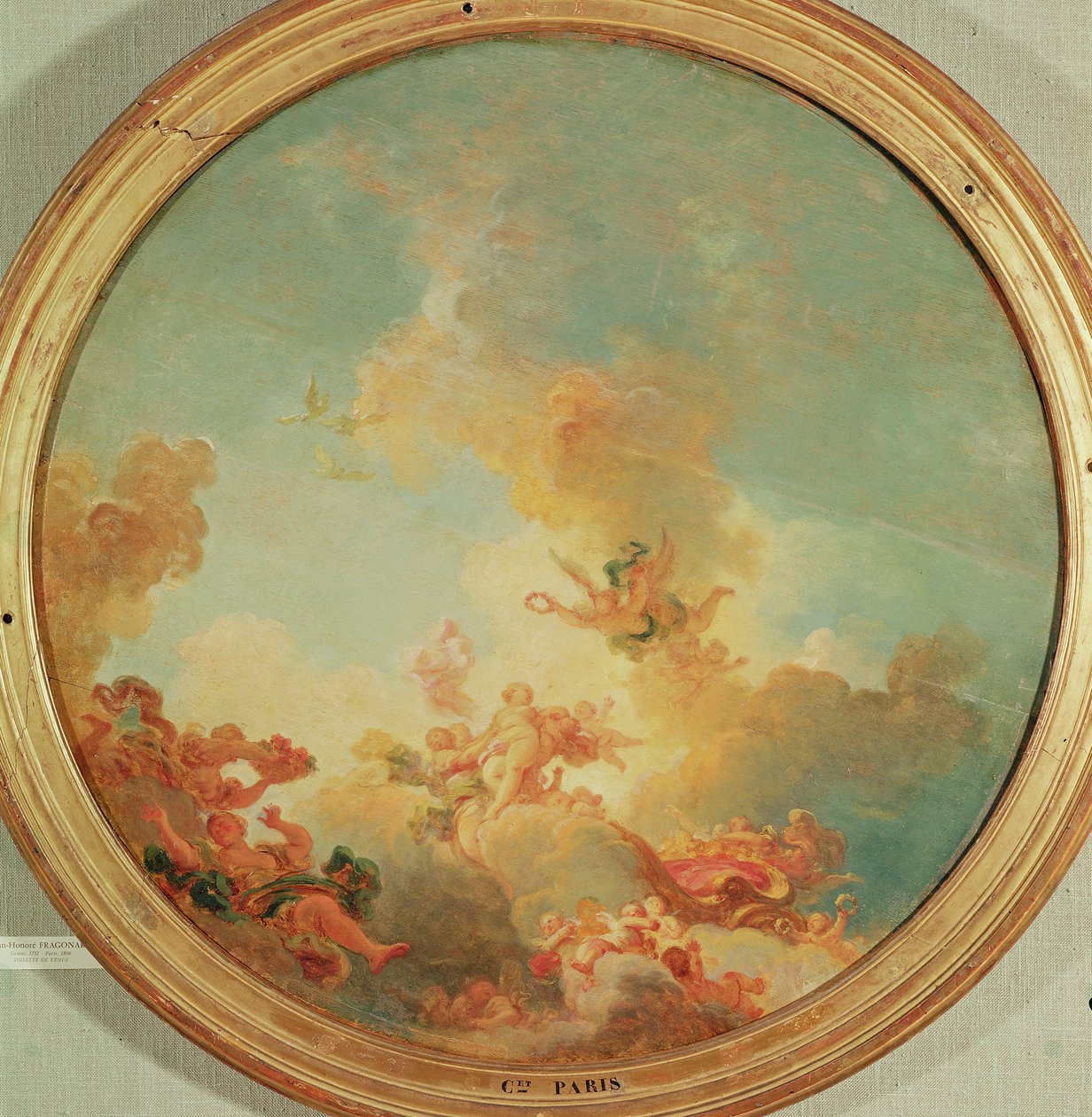 De Triomf van Venus door Jean Honore Fragonard