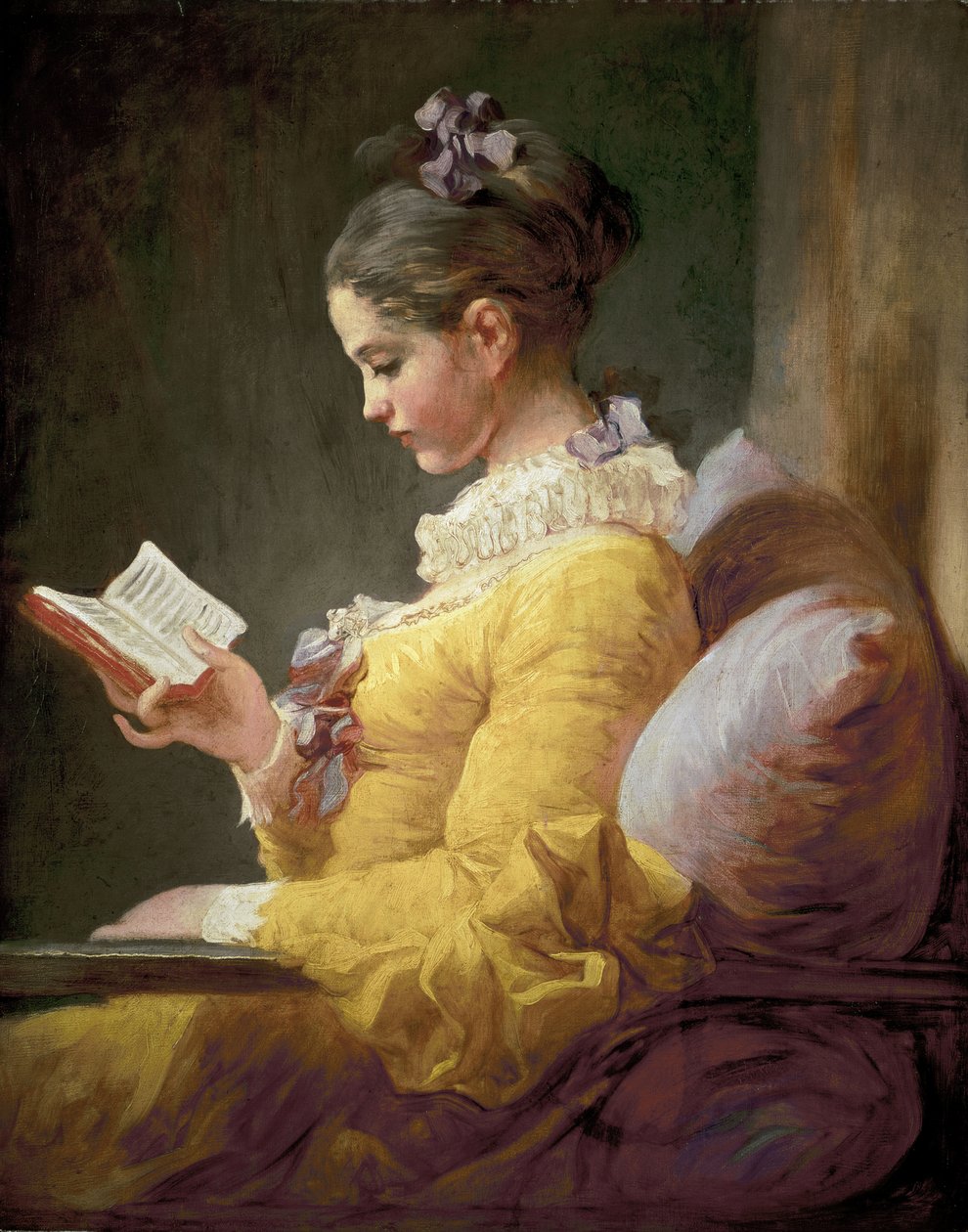 Jong Meisje Leest, c.1770 door Jean Honore Fragonard