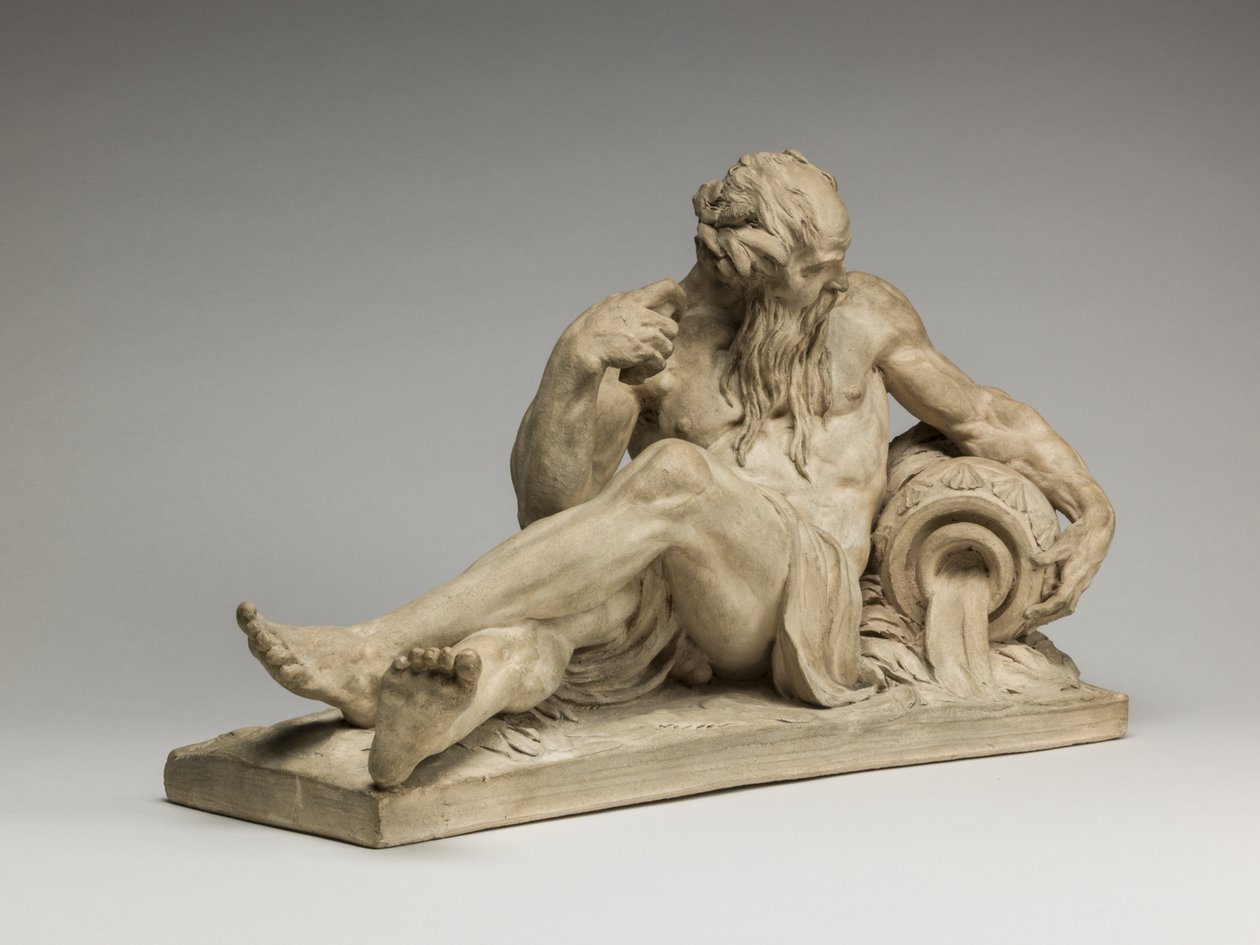 Riviergod, 1755 door Jean Jacques Caffieri