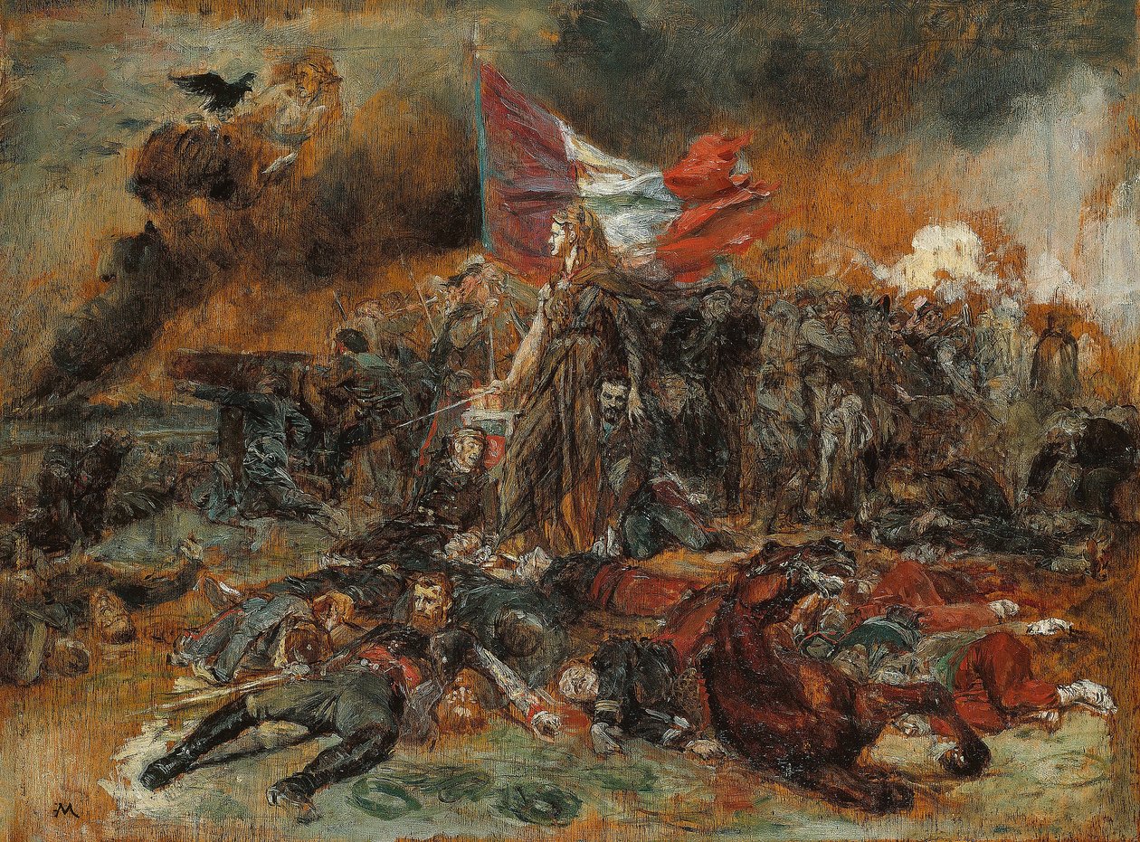 De Verdediging van Parijs door Jean Louis Ernest Meissonier