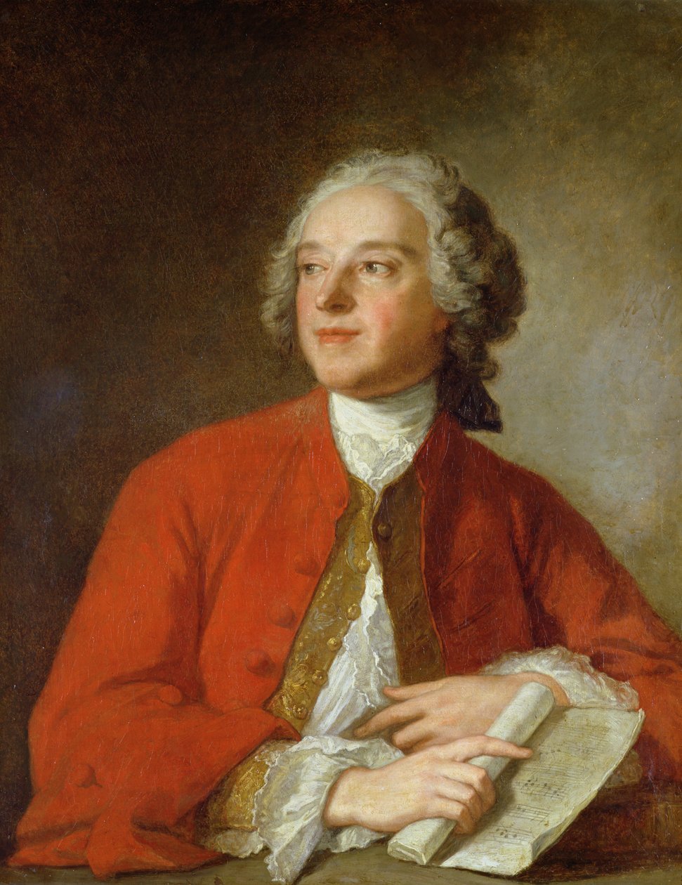 Pierre Augustin Caron de Beaumarchais door Jean Marc Nattier