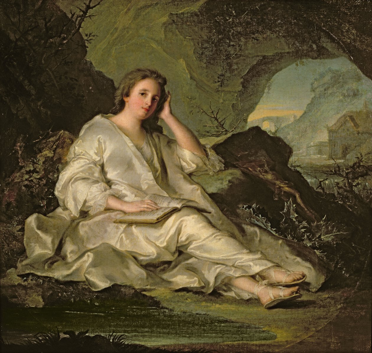 De Berouwvolle Magdalena door Jean Marc Nattier