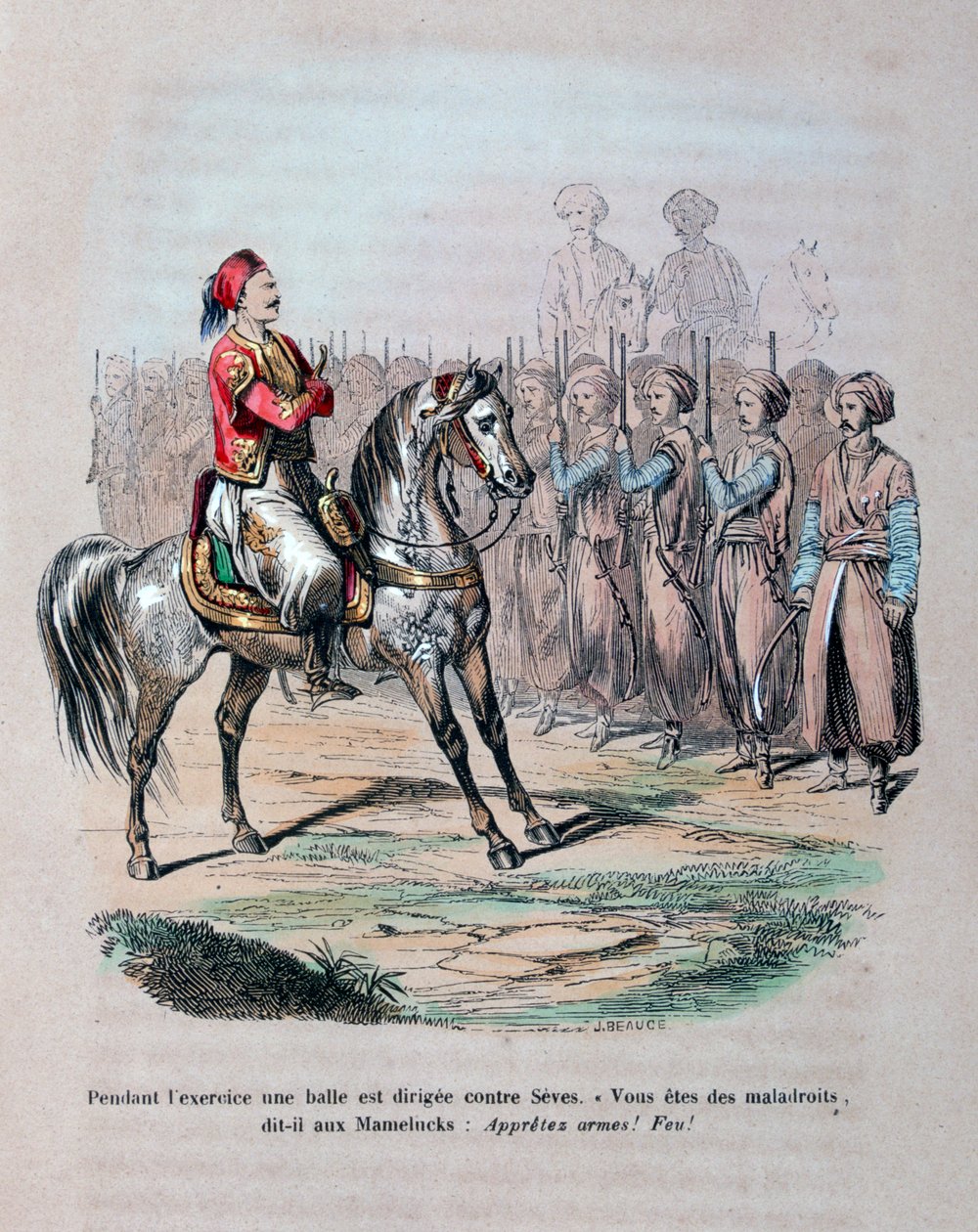 Suleiman Pasha, 1847 door Jean Adolphe Beauce