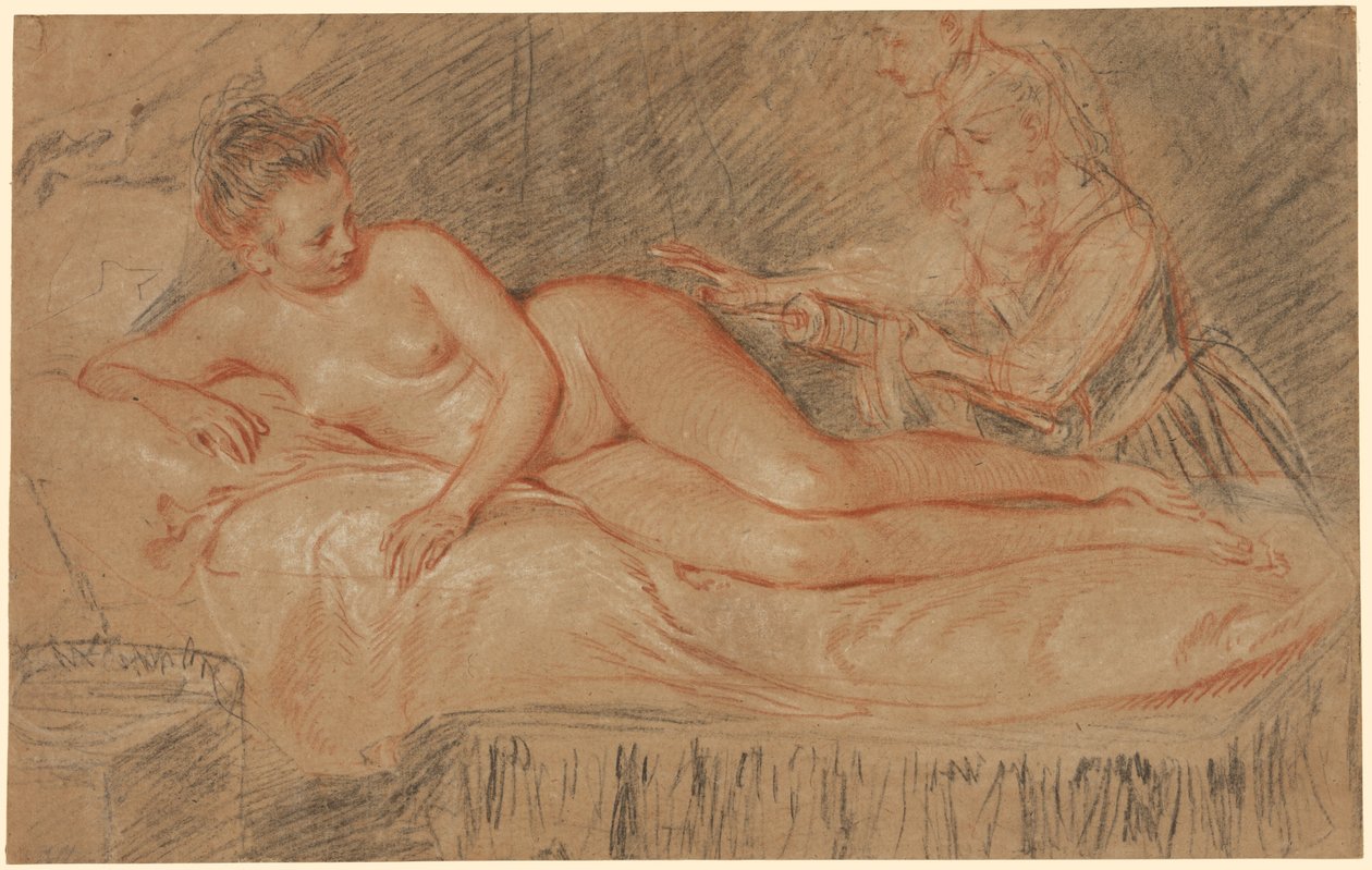 De remedie door Jean Antoine Watteau