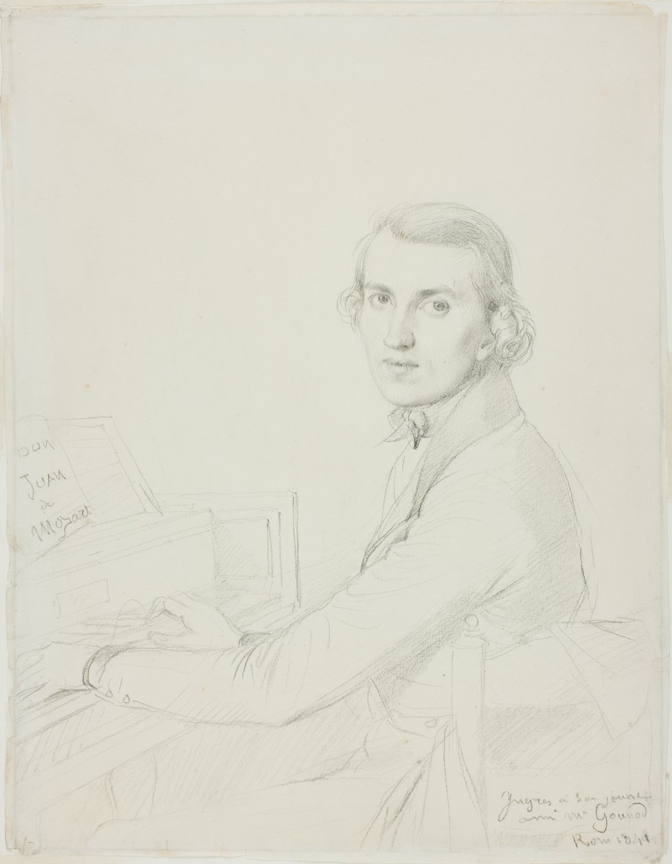 Charles Gounod door Jean Auguste Dominique Ingres