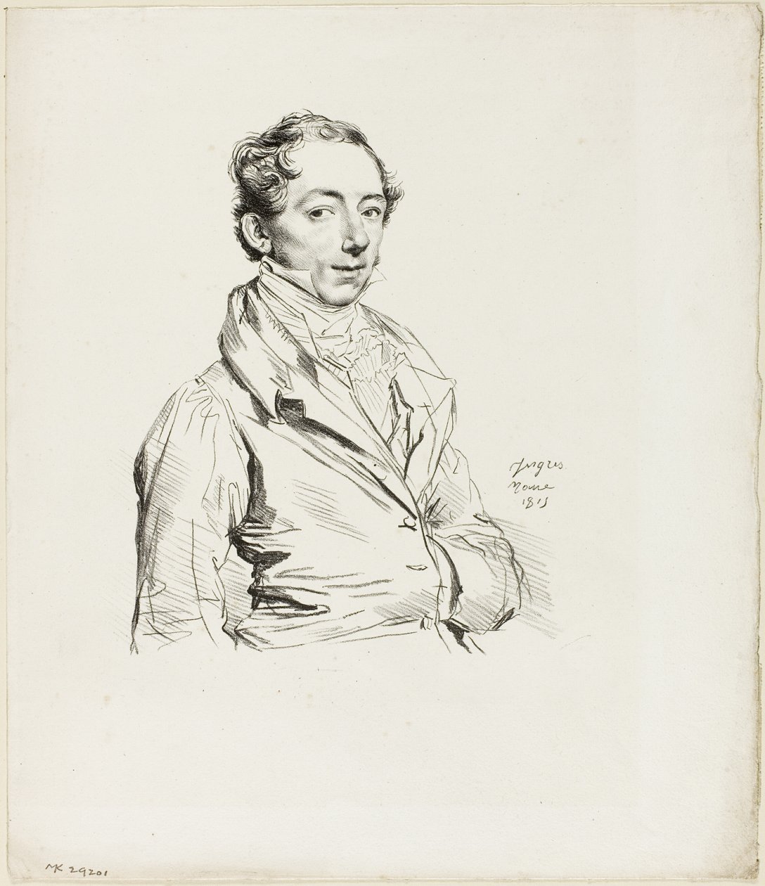 Frederic Sylvester Douglas door Jean Auguste Dominique Ingres