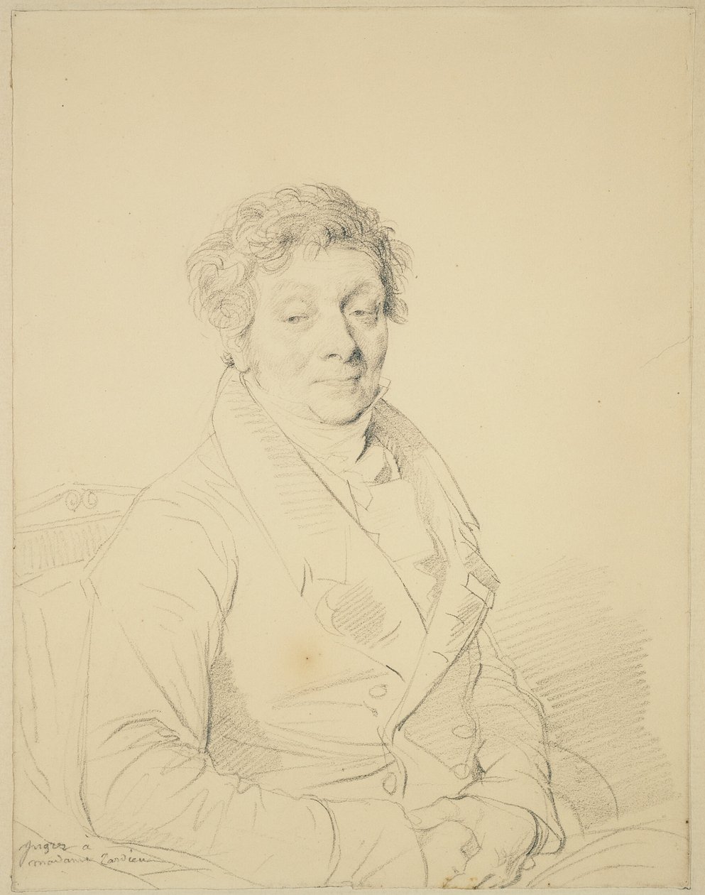 Pierre Alexandre Tardieu door Jean Auguste Dominique Ingres