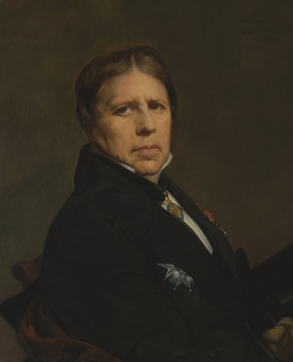 Zelfportret door Jean Auguste Dominique Ingres