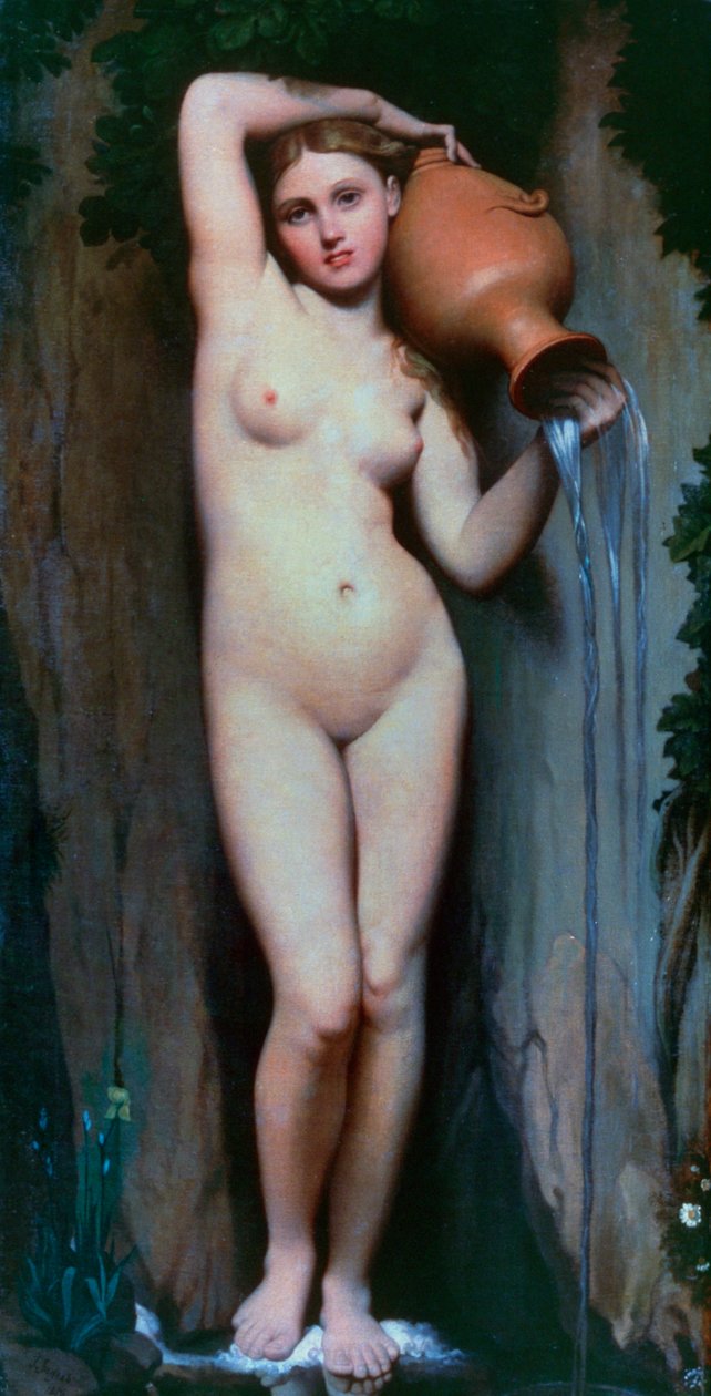 De Bron door Jean Auguste Dominique Ingres